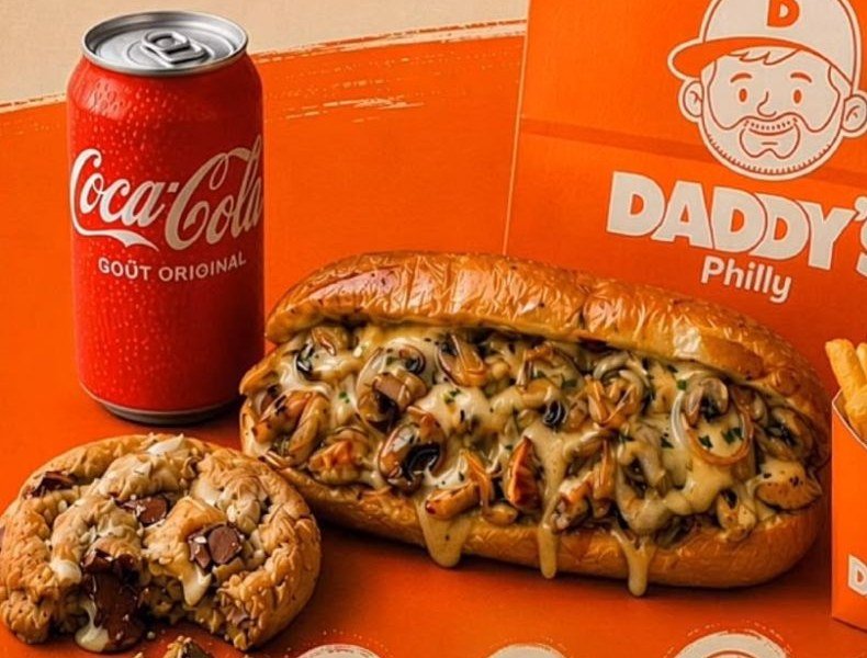 Menu Combo : Philly, frites maison, cookie et canette